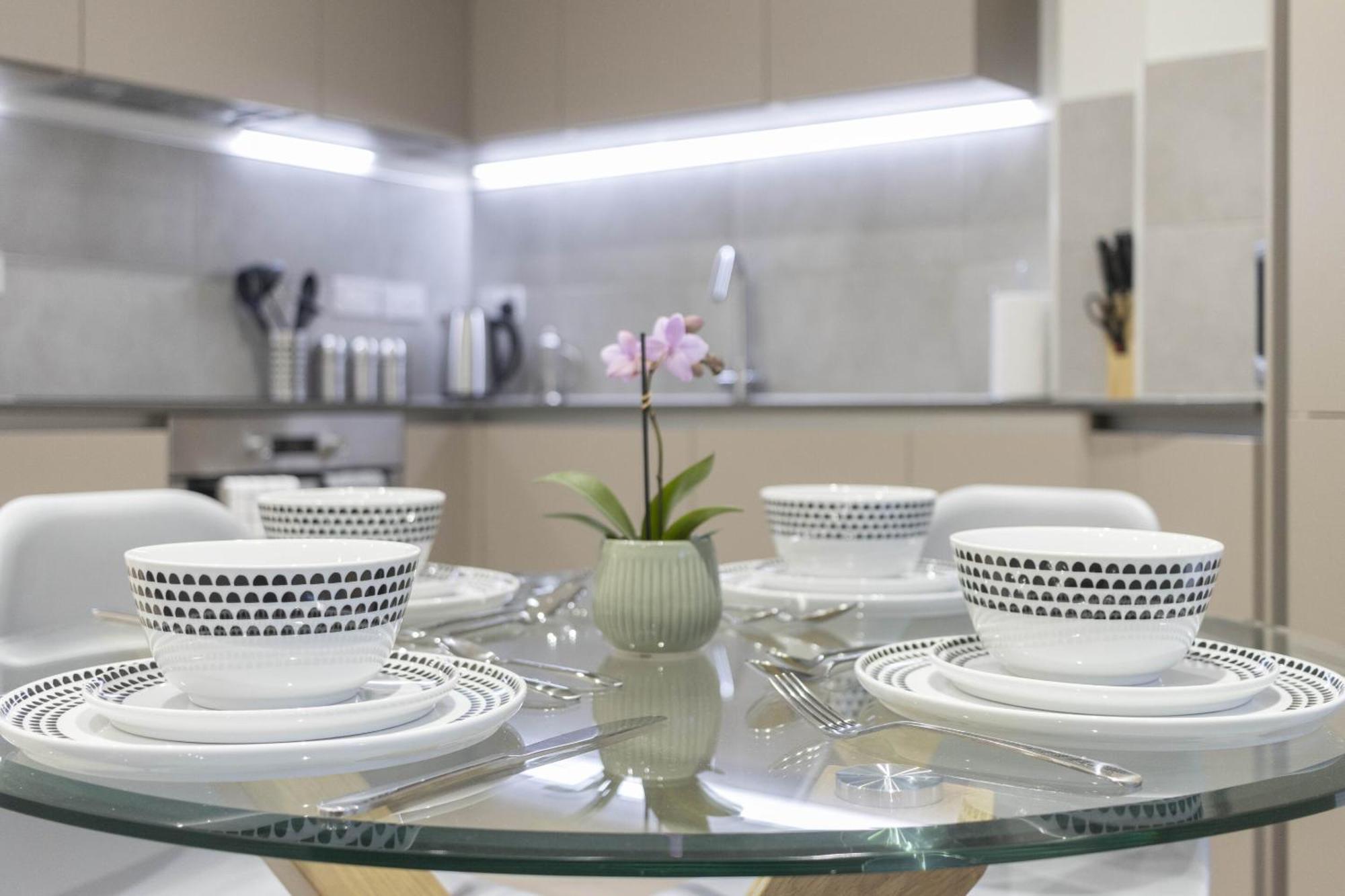 Apartmán Linacre 1&2 - One And Two Bed Flat Behind The Cathedral With Free Parking And Fast Wifi Exeter Pokoj fotografie