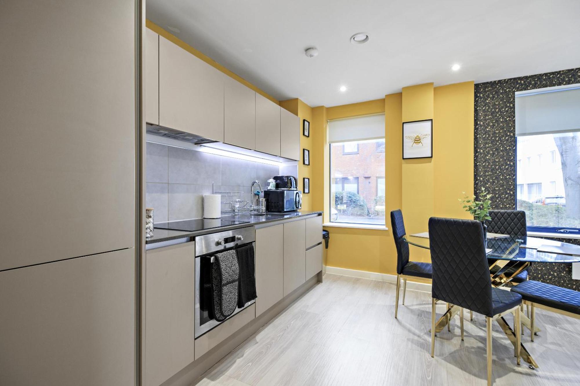 Apartmán Linacre 1&2 - One And Two Bed Flat Behind The Cathedral With Free Parking And Fast Wifi Exeter Pokoj fotografie
